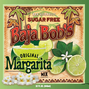 Baja Bob's Original Margarita Mix - 32oz - Sugar Free Cocktail Mixer