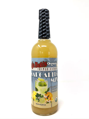 New and on SALE! Baja Bob's Organic Triple Citrus Margarita Mix – 750ML