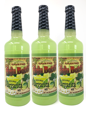 Baja Bob's Original Margarita Mix - 32oz - Sugar Free Cocktail Mixer