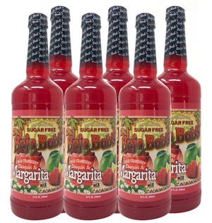 Strawberry Margarita and Daiquiri Cocktail Mix - 32oz. - Sugar Free Cocktail Mixer