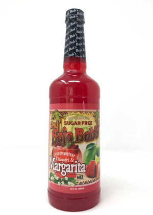 Strawberry Margarita and Daiquiri Cocktail Mix - 32oz. - Sugar Free Cocktail Mixer