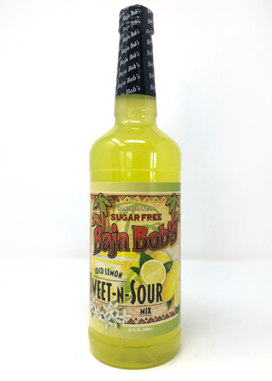 Baja Bob's Sweet & Sour Mix - 32oz. - Sugar Free Cocktail Mixer