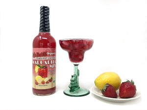 New and on SALE! Baja Bob's Organic Strawberry Lemonade Margarita Mix – 750ML